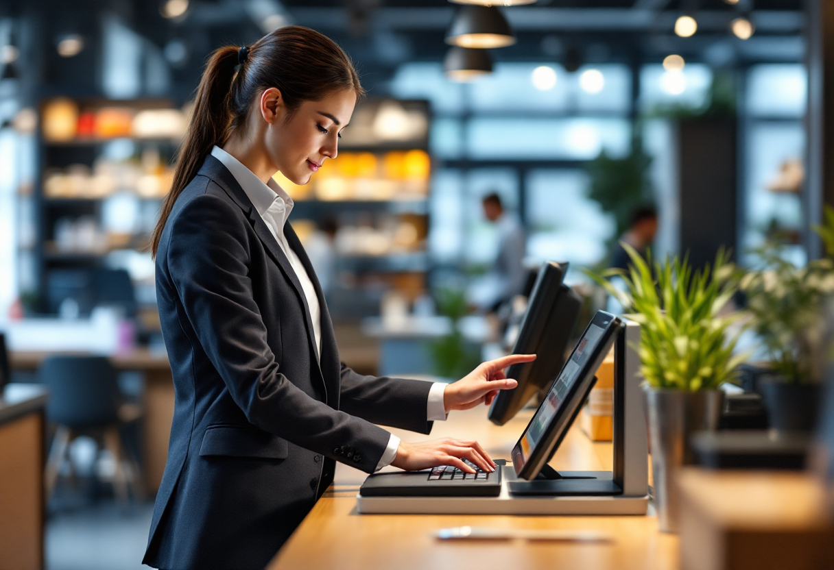 Защищённая международная транзакция с банковской картой в аэропорту