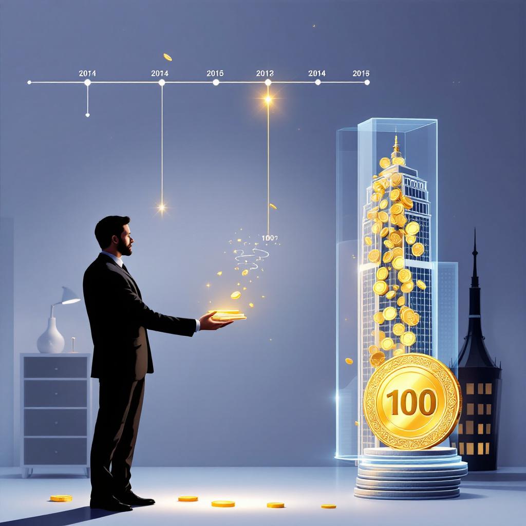 Символическое изображение инвестиций в облигации с передачей займа и получением процентов.